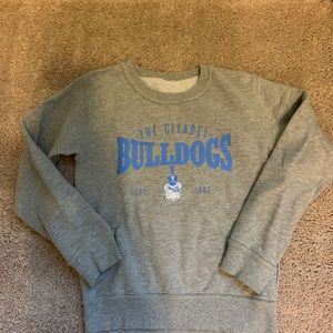 Kids size XS Citadel long sleeve reversible sweatshirt